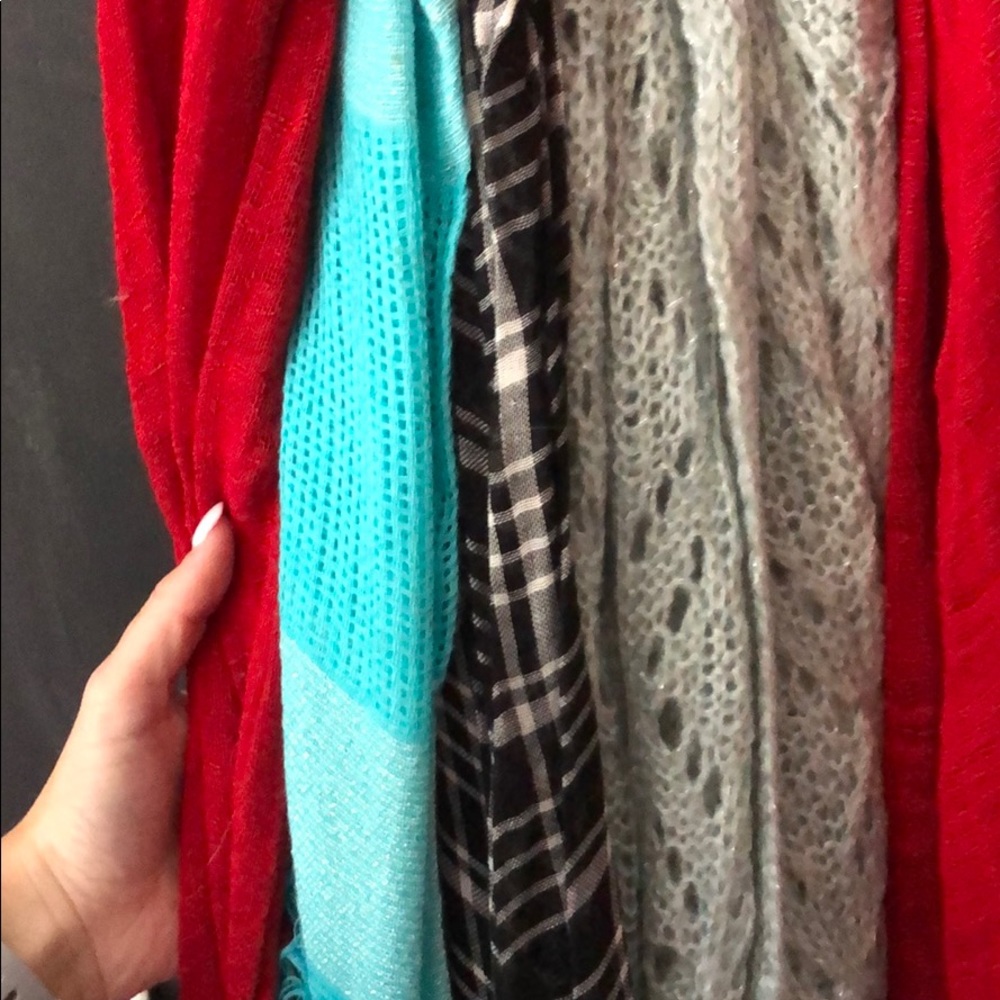 Assortment of scarves